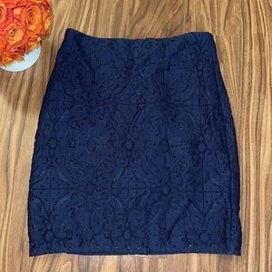 Banana Republic Lace Mini Skirt, Size 00P